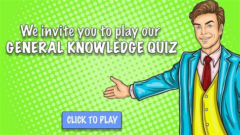 Play Our General Knowledge Quiz Youtube