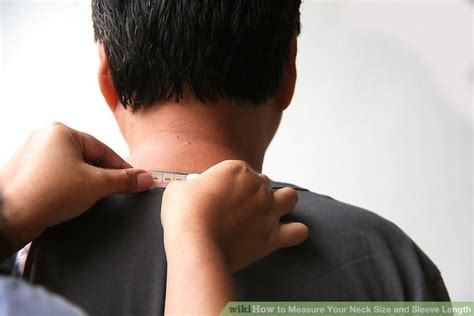 3 Ways To Measure Your Neck Size And Sleeve Length Wikihow