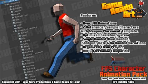 Fps Character Animation Pack Assetsdealspro