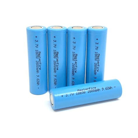 Masterfire 18650 2600mah 37v 962wh Li Ion Rechargeable Battery