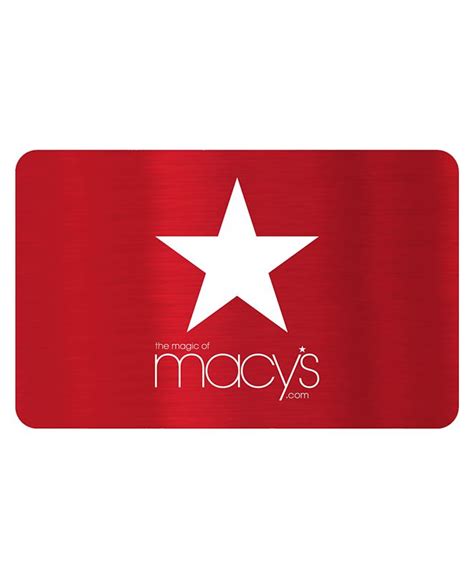 If you are having trouble viewing your balance, contact macy's customer service. Macy's Macy's Red Star E-Gift Card & Reviews - Gift Cards ...