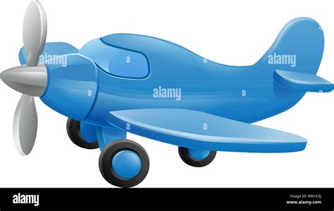 Cute Dibujos Animados De Avión Imagen Vector De Stock Alamy