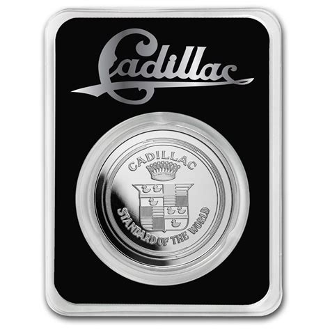 Buy Cadillac La Mothe Cadillac Logo 1 Oz Silver W Tep Apmex