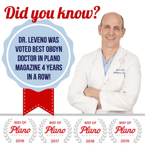 Best Of Plano Magazine Obgyn Doctor Texas Leveno Dr Joseph Leveno