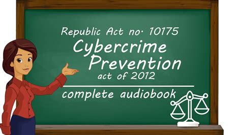 Cybercrime Prevention Act Of 2012 Ra 10175 Complete Audiobook Youtube