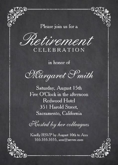 It's the best give in retirement. farewell party invitation letter example | Retirement ...