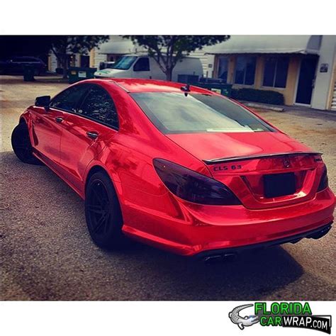Find your perfect car with edmunds expert reviews, car comparisons, and pricing tools. Mercedes Benz CLS-63 wrapped in Avery SW Red Chrome vinyl