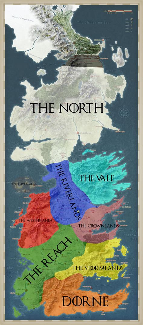 Nationstates Dispatch Map Of Westeros