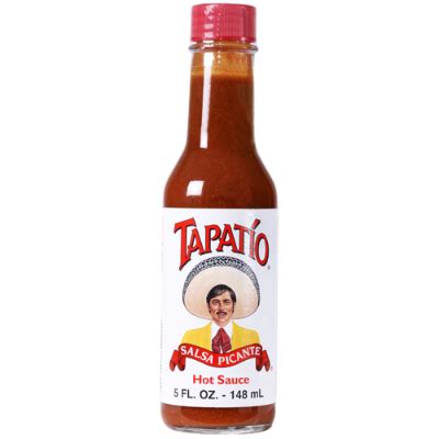 Calories In Tapatio Salsa Picante Hot Sauce Ml Calorie