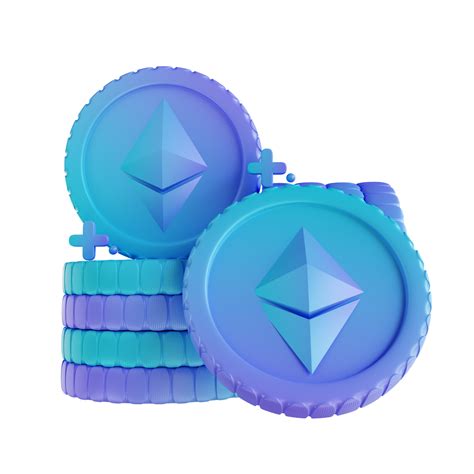 3d Illustration Coin Ethereum 10851687 Png