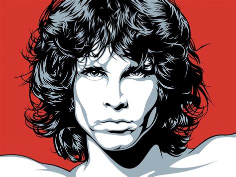 Jim Morrison The Doors Art Hd Wallpaper