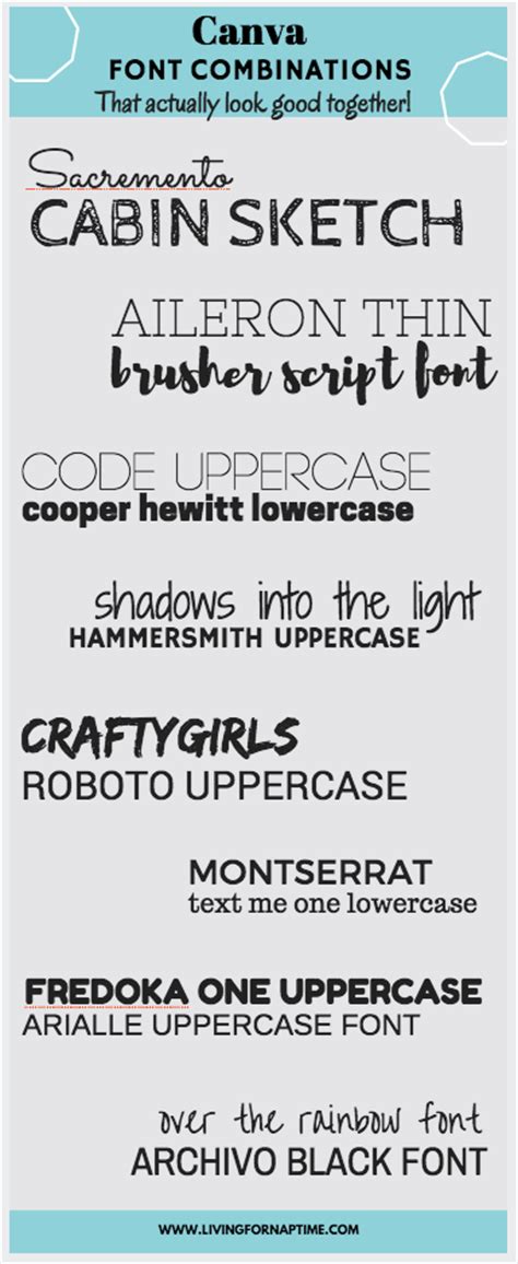 Explore by best selling, price and new releases. Canva Font Combinations: How to Create Pinterest Friendly ...