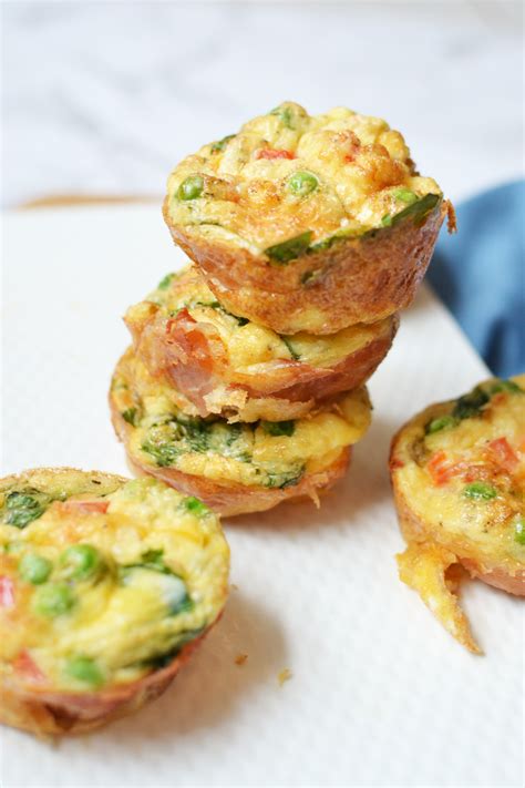 Cheesy Bacon Egg Muffin Cups Fit Foodie Mommy