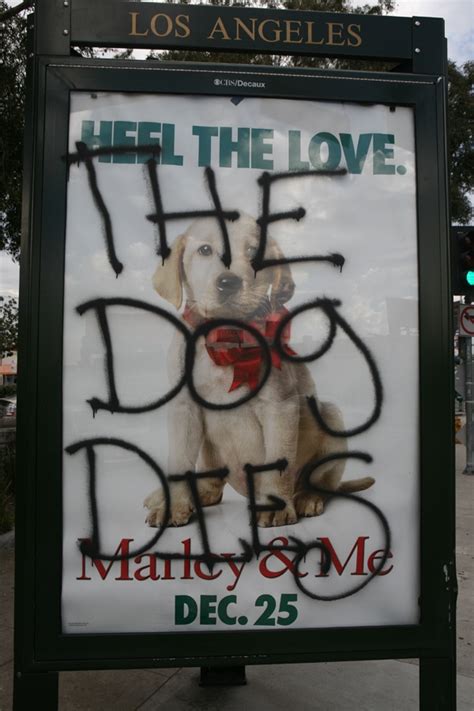 Mark spoiler tags by either using when sakuta went to sleep at the end, the butterfly effect crept in and change the reality. "The Dog Dies": Movie Spoiler Graffiti Hits Los Angeles ...