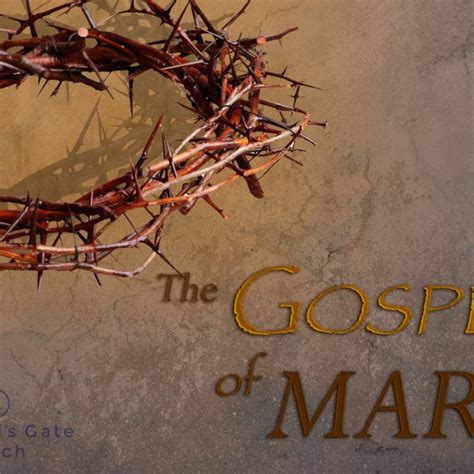 The Gospel Of Mark Chapter 1