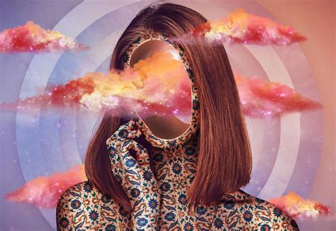 Psychedelic And Surreal Portrait Art Phlerp Designs