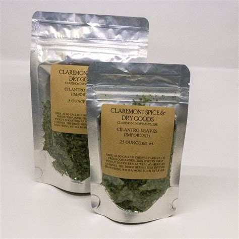 Cilantro flakes have a distinct flavor, especially popular in mexican recipes cilantro is the leaf of the coriander plant, but don't confuse the two. Claremont Spice and Dry Goods - Cilantro leaves