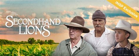 To view the userbox, see the jh movie collection's official wiki:userboxes. Secondhand Lions - INSP TV | Family-Friendly Entertainment ...