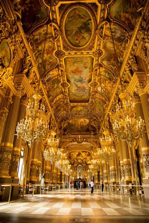Lintérieur Du Palais Garnier Photo éditorial Image Du Parisien