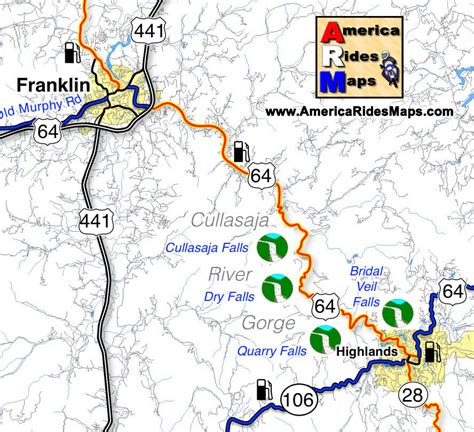 Scenic Motorcycle Rides Dry Falls Nc Travel