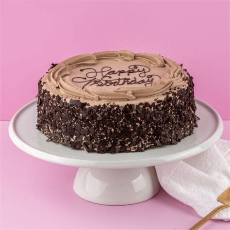 Chocolate Happy Birthday Cake Michels