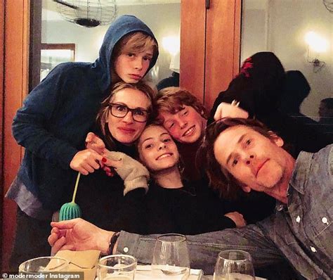 Julia Roberts Husband Shares A Rare Photo Of Their Kids In Sweet