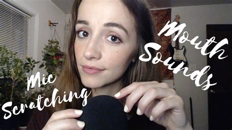 Asmr Mic Scratching • Mouth Sounds • Fastinaudible Whispers • Youtube