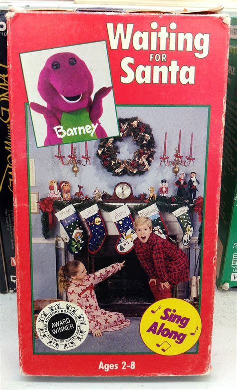 Barney Backyard Gang Friends Waiting For Santa Vhs Video Tape Sexiz Pix