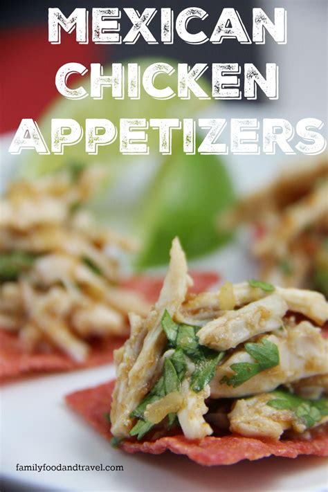 Christmas open house 2013 heavy appetizer menu. 15 Minute Mexican Chicken Appetizers | Chicken appetizers ...