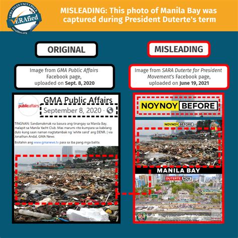 Vera Files Fact Check Photo Of Manila Bay Wrongly Claimed As Taken During Pnoys Time