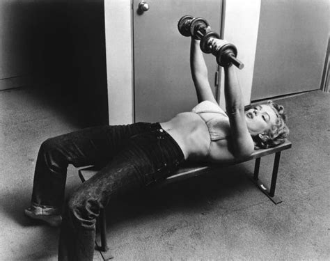 Candid Photos Of Marilyn Monroe Working Out At The Beverly Carlton