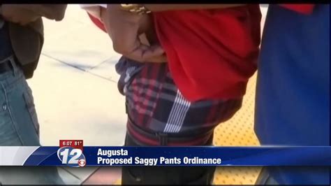 Update Commission Hears Support On Possible Sagging Pants Ordinance