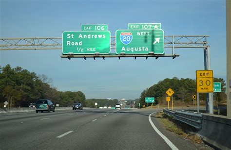 Interstate 26 West Columbia Aaroads South Carolina