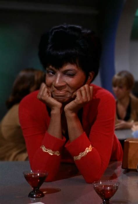 Nichelle Nichols As Lieutenant Uhura Star Trek Characters Star Trek