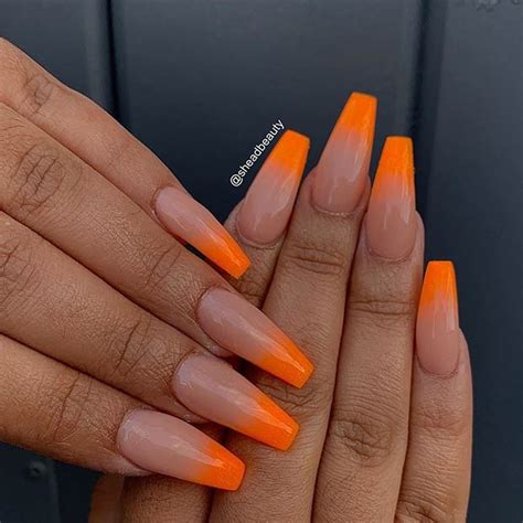 43 Of The Best Orange Nail Art Ideas And Designs StayGlam