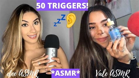 Asmr Español 50 Triggers ColaboraciÓn Con Vale Asmr Youtube