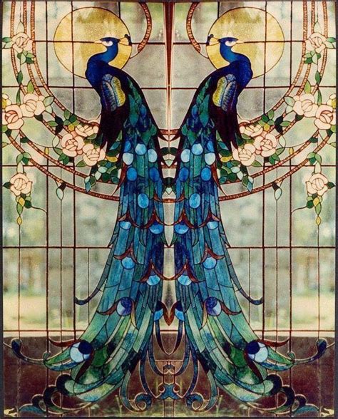 Pin By Margaret Jordan On Beautiful Glass Peacock Art