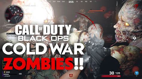 Ps5 Zombies Gameplay Call Of Duty Cold War Youtube