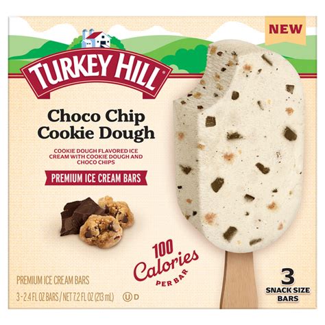 Save On Turkey Hill Premium Ice Cream Bar Choco Chip Cookie Dough