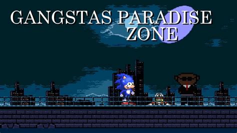 Sonic The Hedgehog Movie Gangstas Paradise Sega Genesis Remix