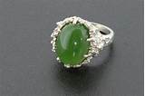 Jade And Silver Ring