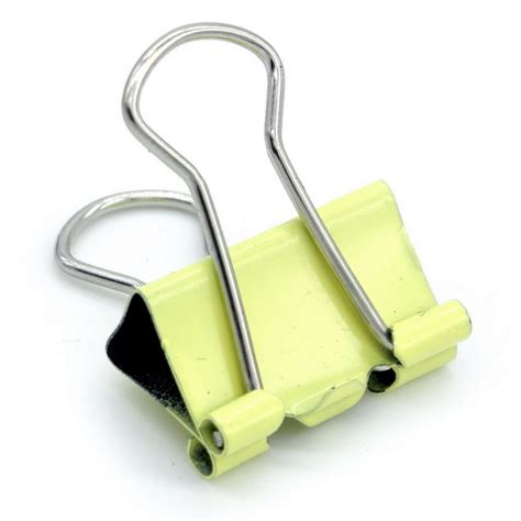 Binder Clips 19mm Paper Clamps With Box For Office School Supplies