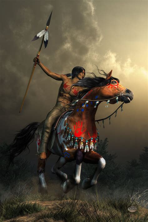Maybe you would like to learn more about one of these? Warriors Of The Plains | Native american horses, Native ...