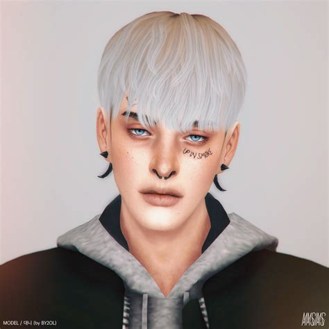 Mmsims Am Hair 07 Night Night Mmsims On Patreon Sims 4 Hair Male