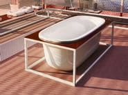 Oval Acrylic Bathtub Naked By Glass Design Giopato Coombes