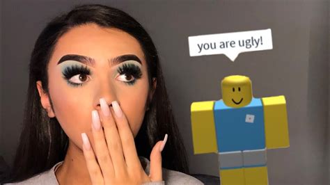 Roblox Players Choose My Makeup Youtube