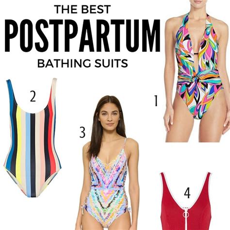 The first three months of pregnancy is sort of like a game of guessing. The 10 Best Postpartum Bathing Suits for Your New Mombod ...