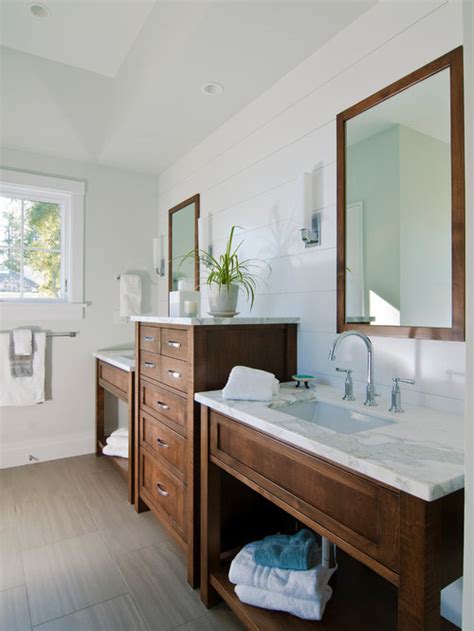 9 ideas for the space between double sinks in bathroom. Cabinet Between Sink | Houzz