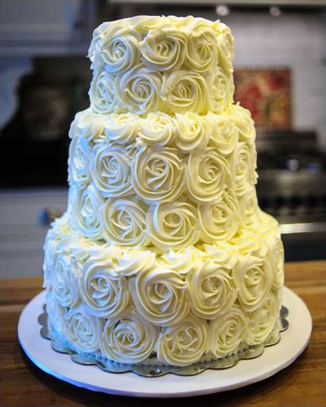 Rosette Wedding Cake 9 Gray Barn Baking