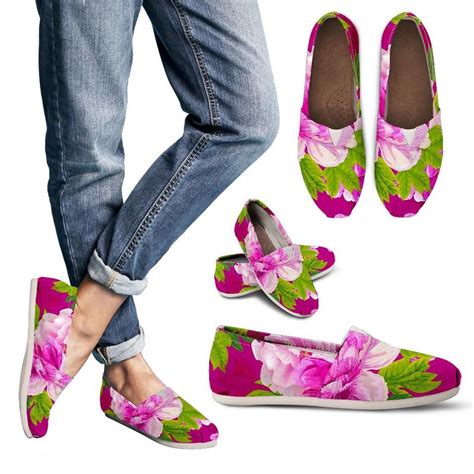 Pink Peony Lovers Womens Casual Shoes Casual Shoes Women Casual